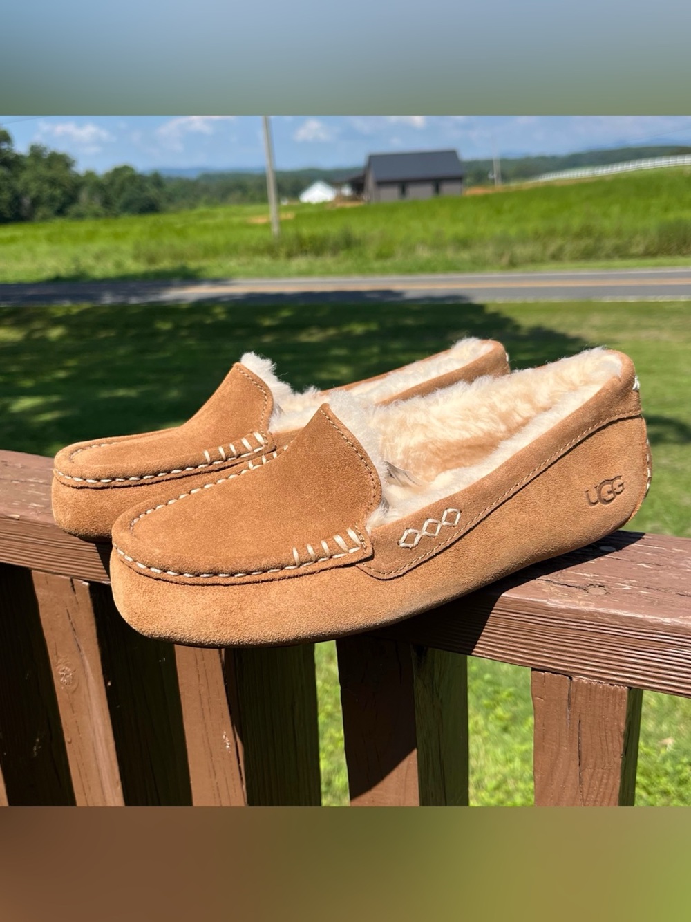 UGG Ansley Slippers in Chestnut